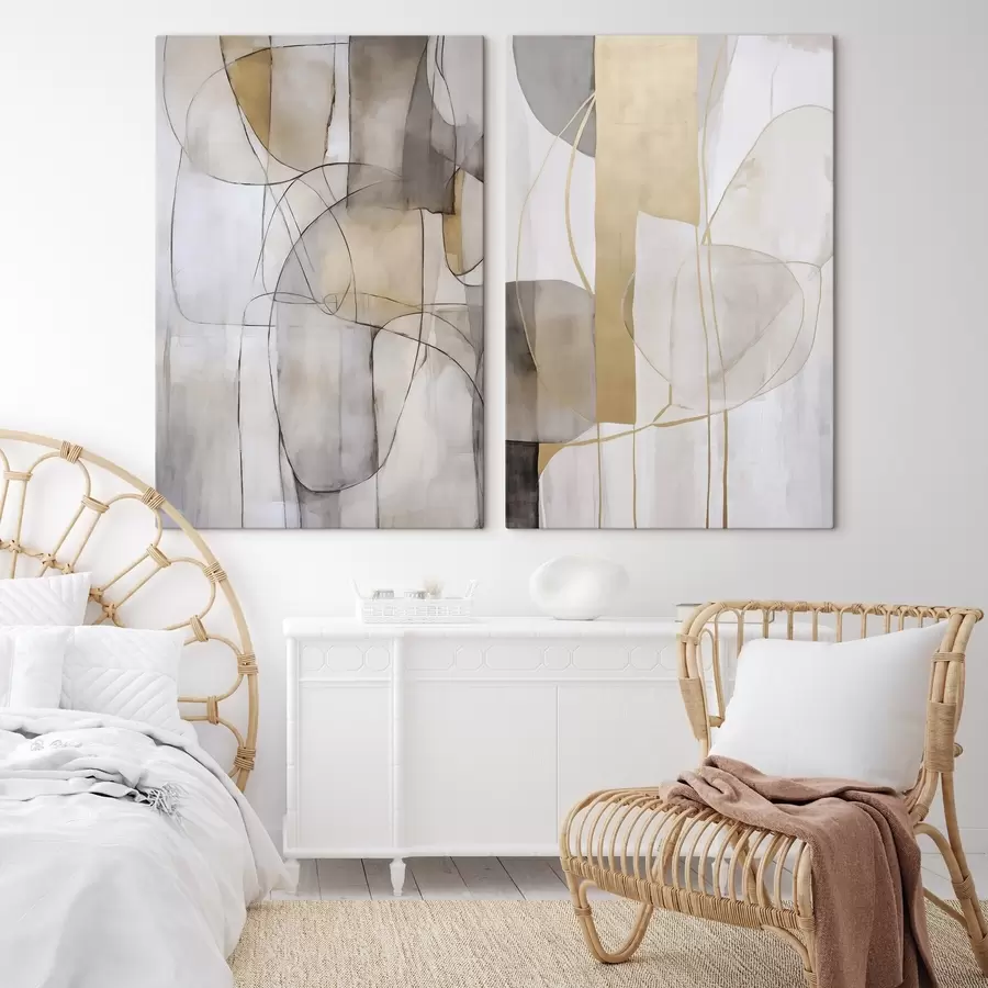 wall murals Abstraction imitation of painting m01294