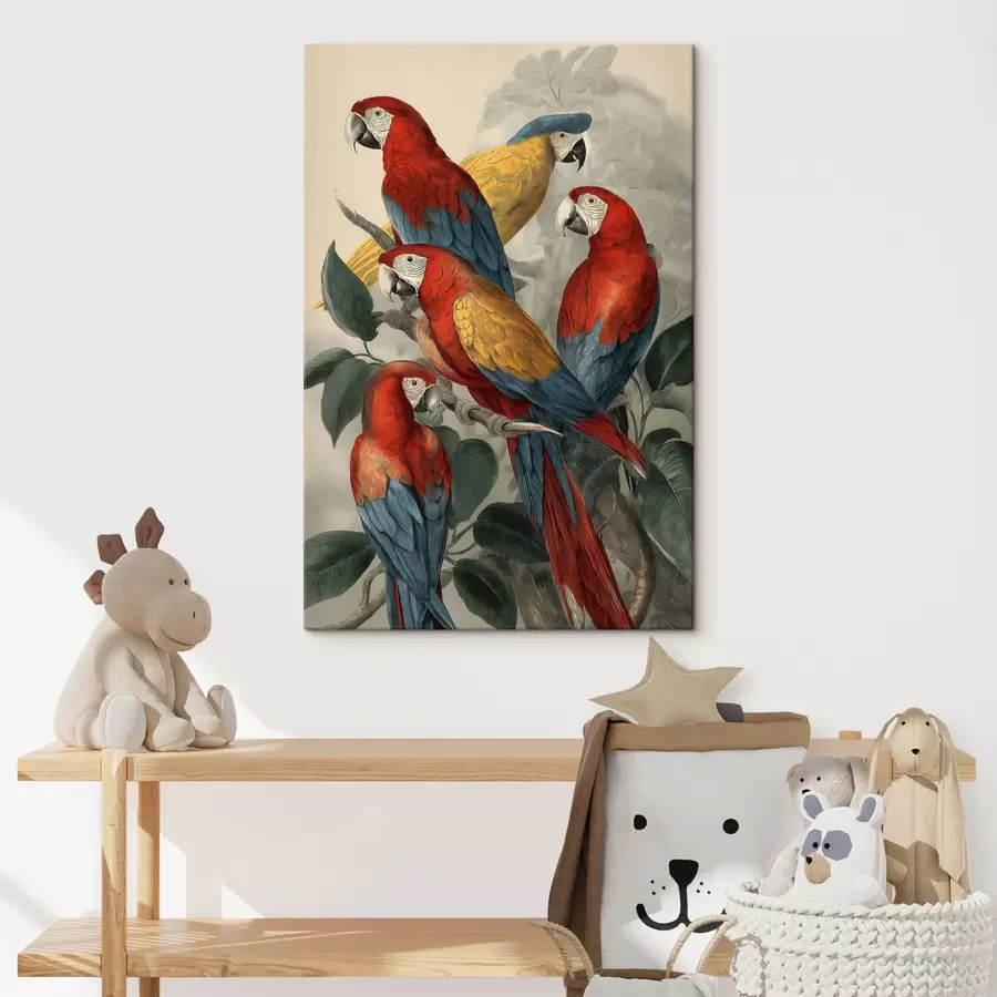 murales Loros antiguos s47730