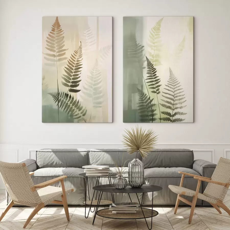 murales Hojas de helecho m01265