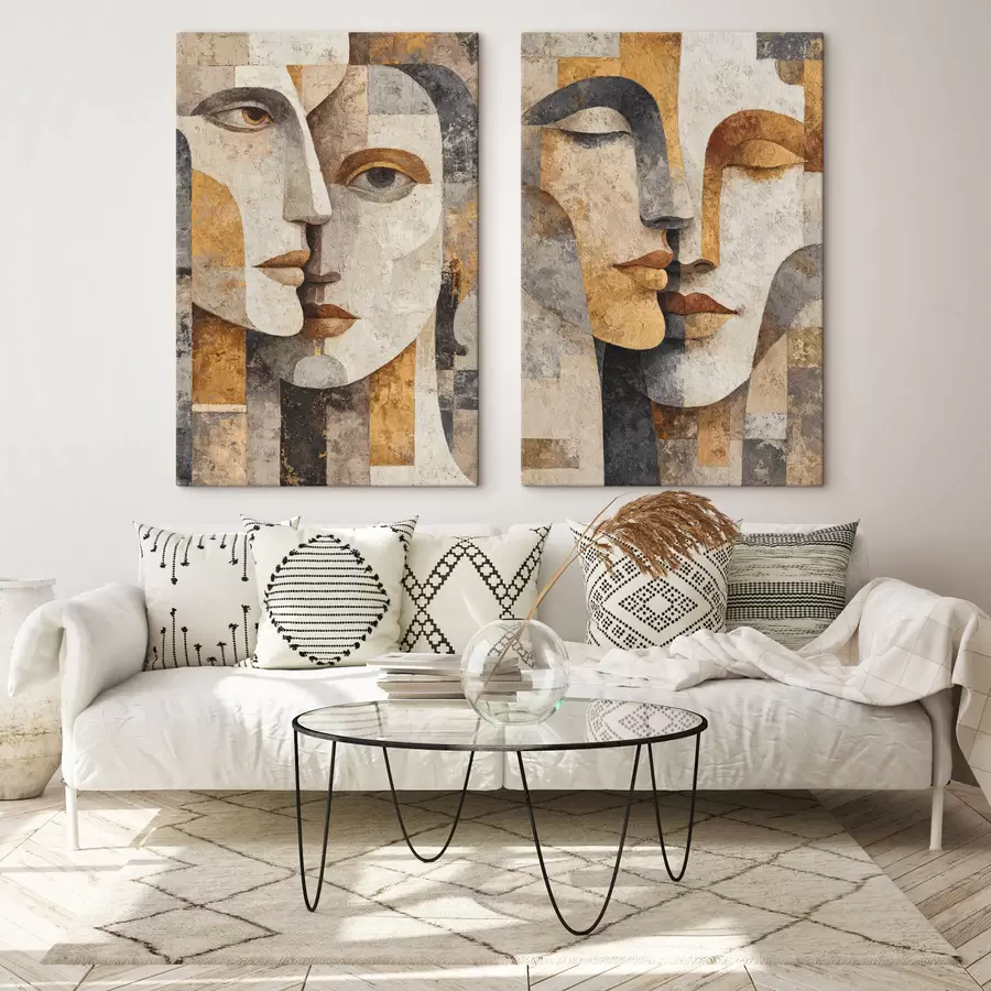 wall murals Abstract portraits m01272