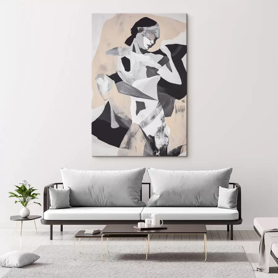 wall murals Abstract silhouette s47658