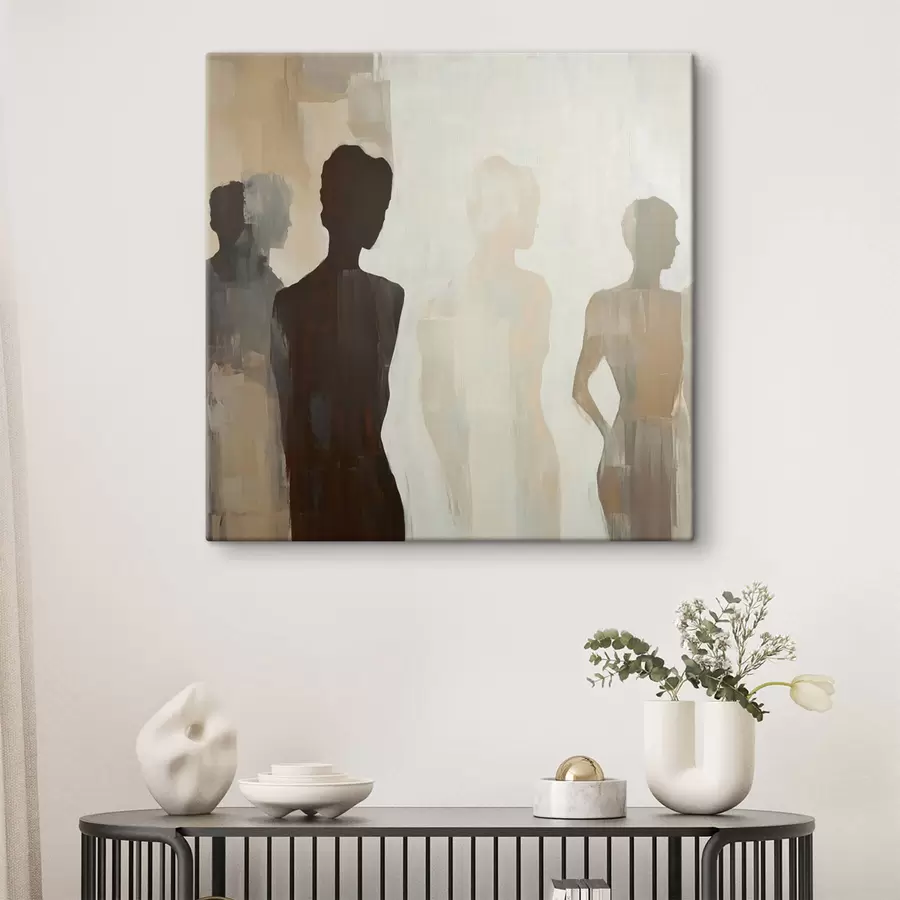 wall murals Abstract silhouettes s47779