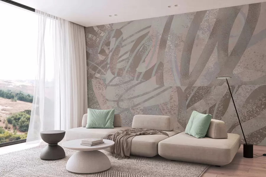 Wall Mural Photo Wallpaper contemporary abstract art w05068