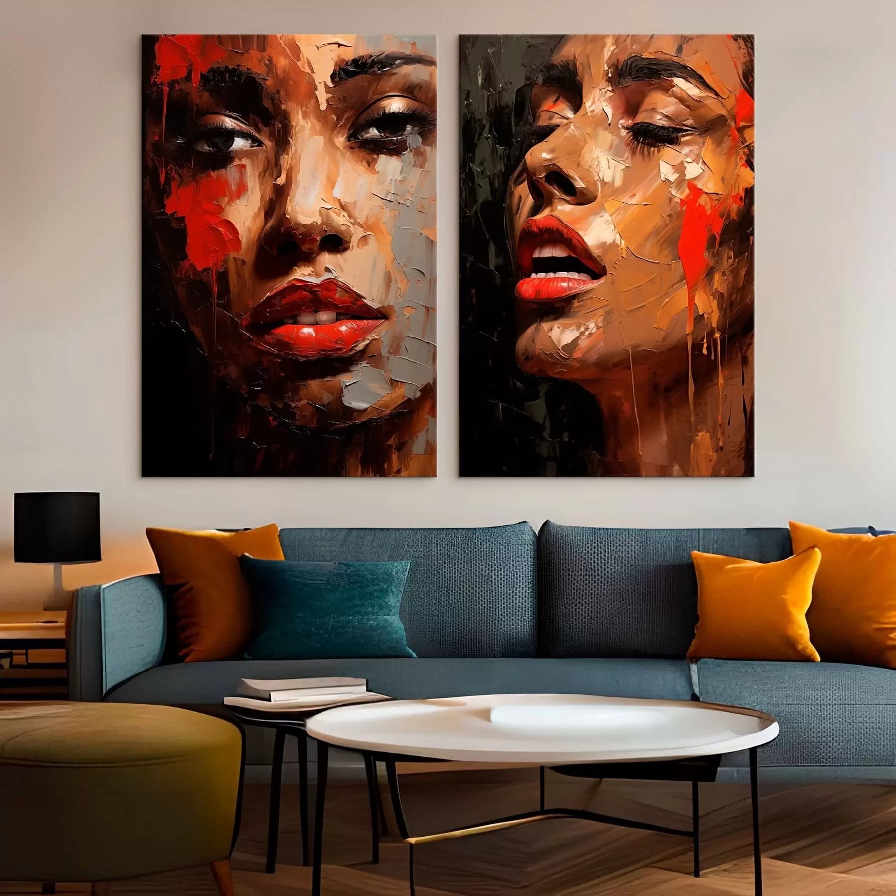 wall murals Fragmented Gaze m01307