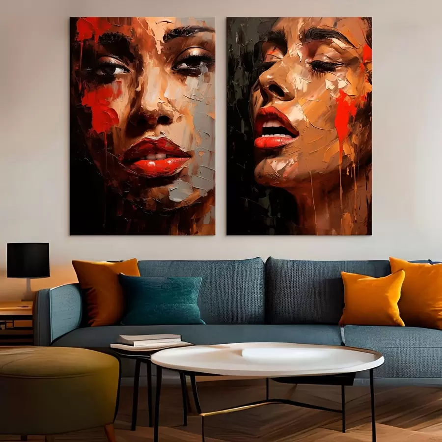 wall murals Fragmented Gaze m01307