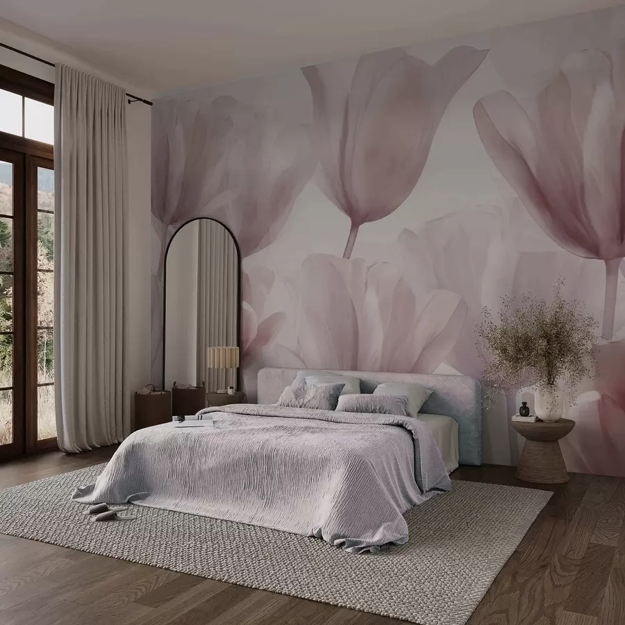 murales Tulipanes delicados w09699v2