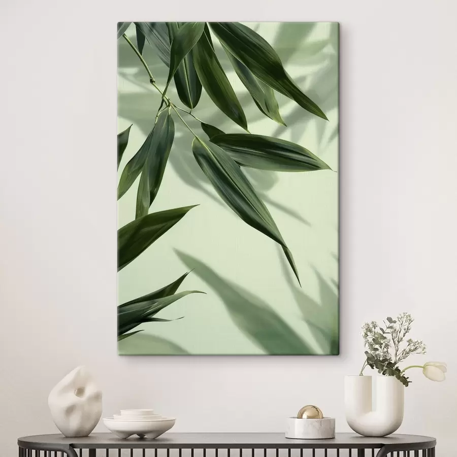 murales Hojas de bambú s47814