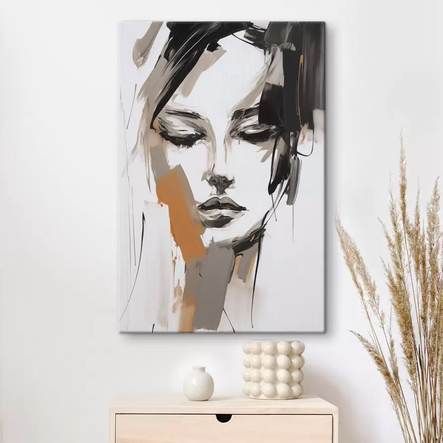 wall murals Abstract portrait of a girl s47801
