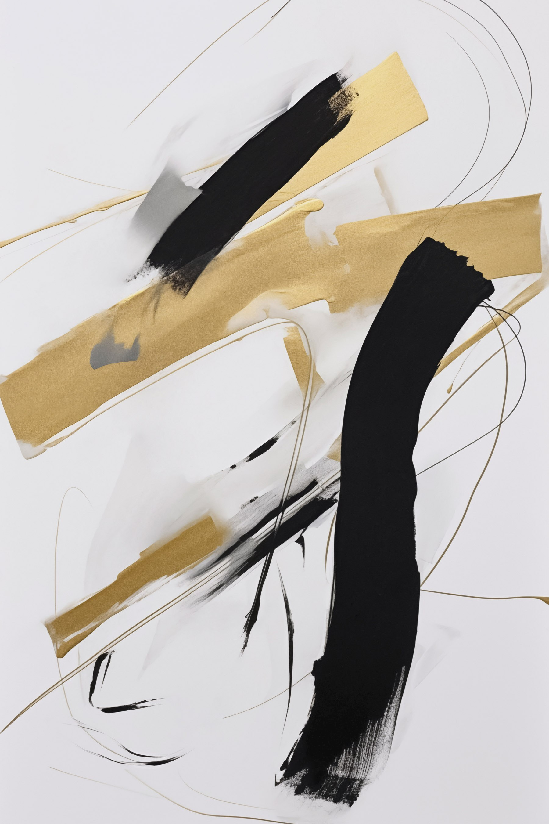 Abstract canvas Chaotic abstract composition nr. s47809 uwalls.com