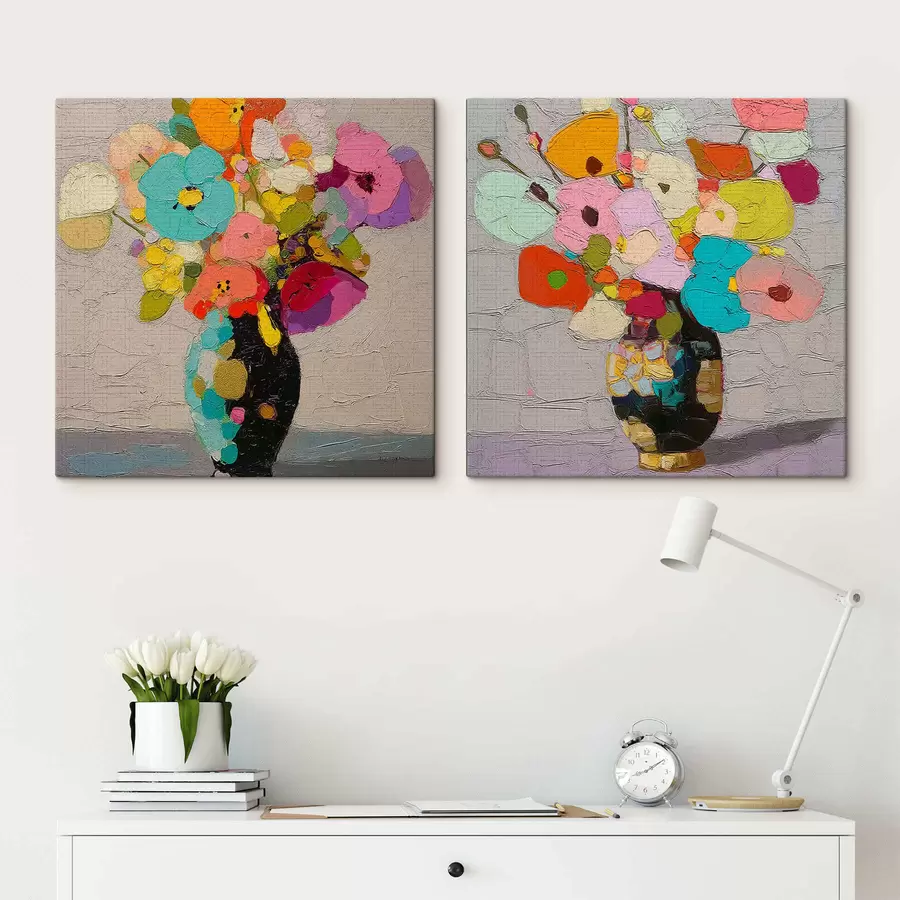 murales Naturaleza muerta floral m30016