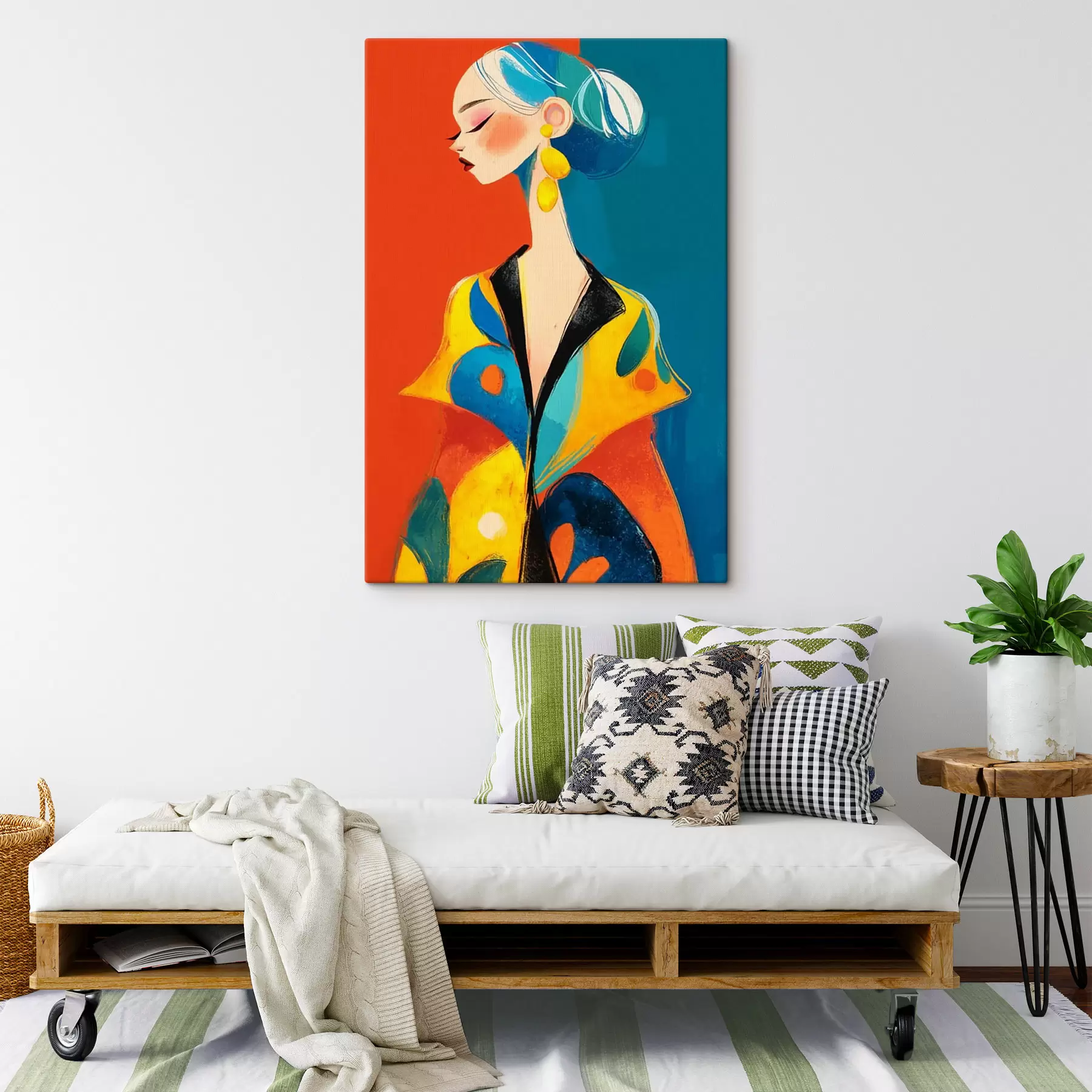 wall murals Female Portrait s47831