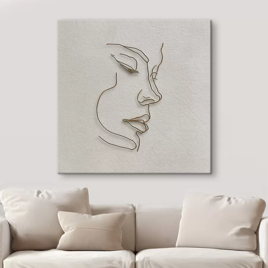 murales Hermosos patrones, escultura de imitación s47847