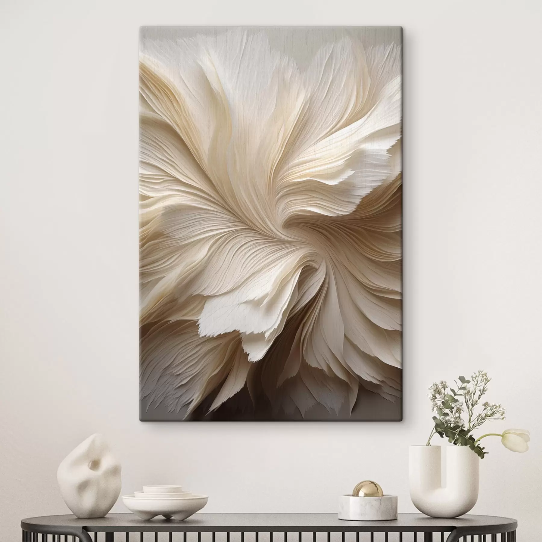 wall murals Delicate abstraction s47848