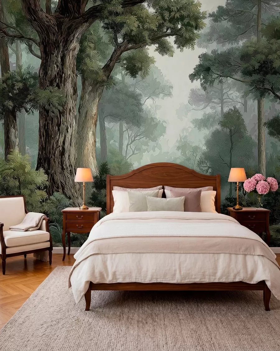 Wall Mural Photo Wallpaper Deciduous forest w05196