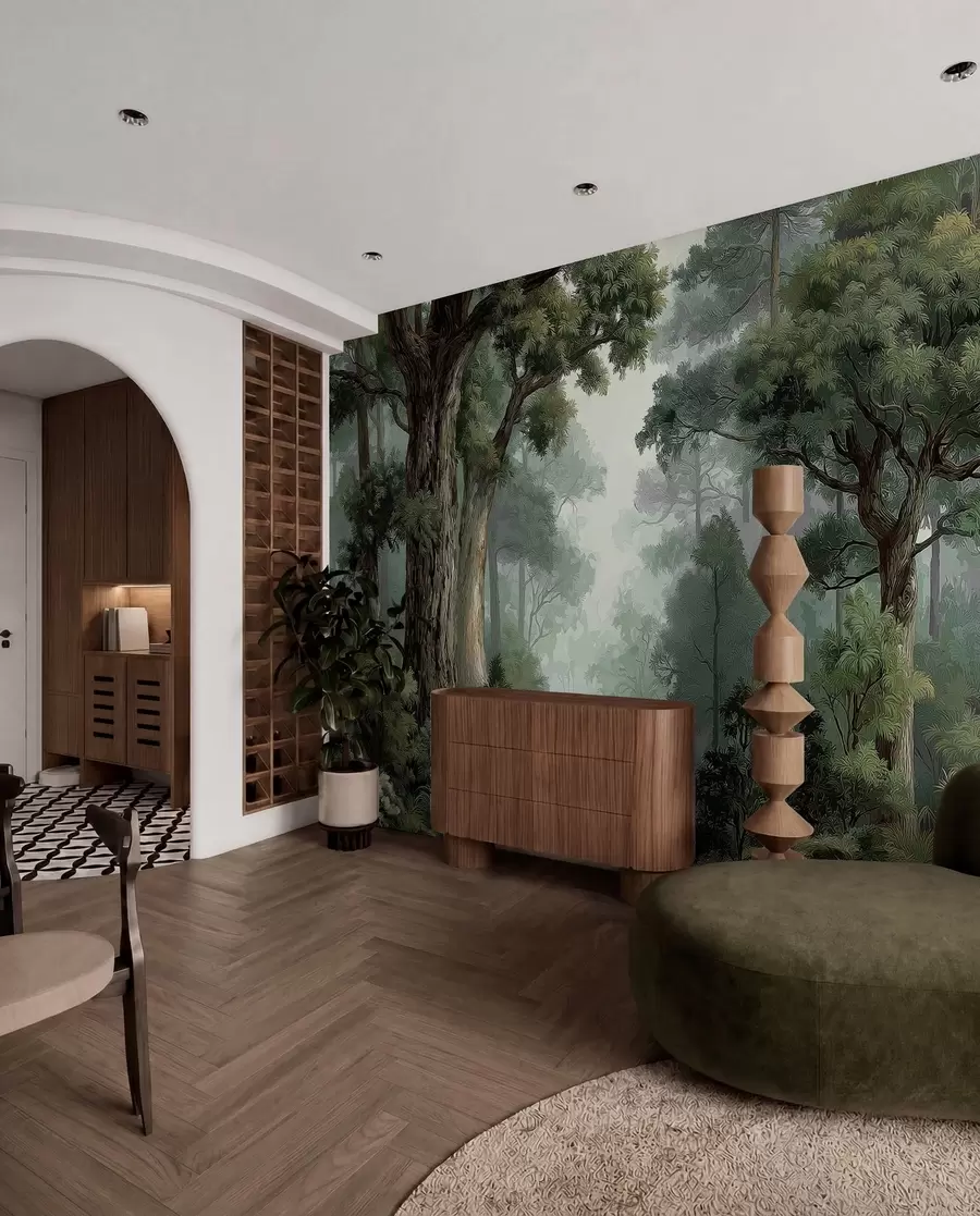 Wall Mural Photo Wallpaper Deciduous forest w05196