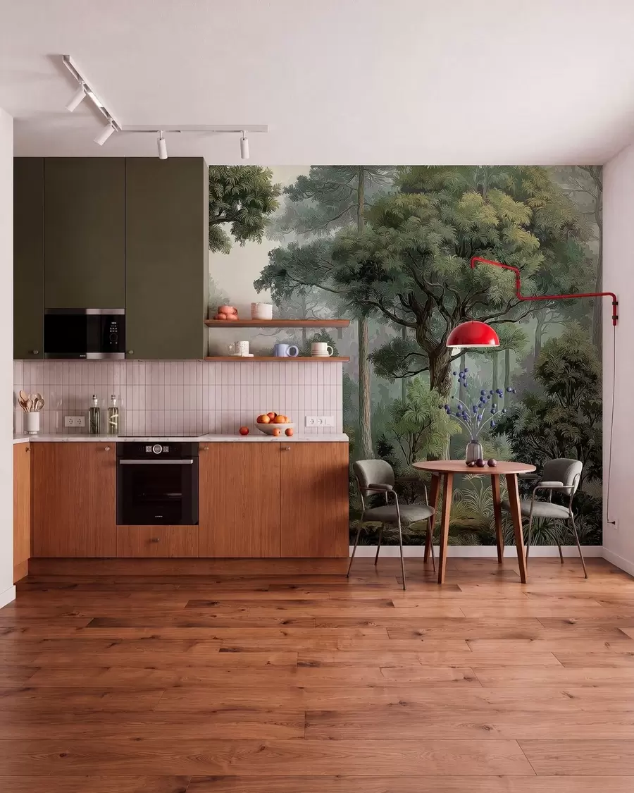 Wall Mural Photo Wallpaper Deciduous forest w05196