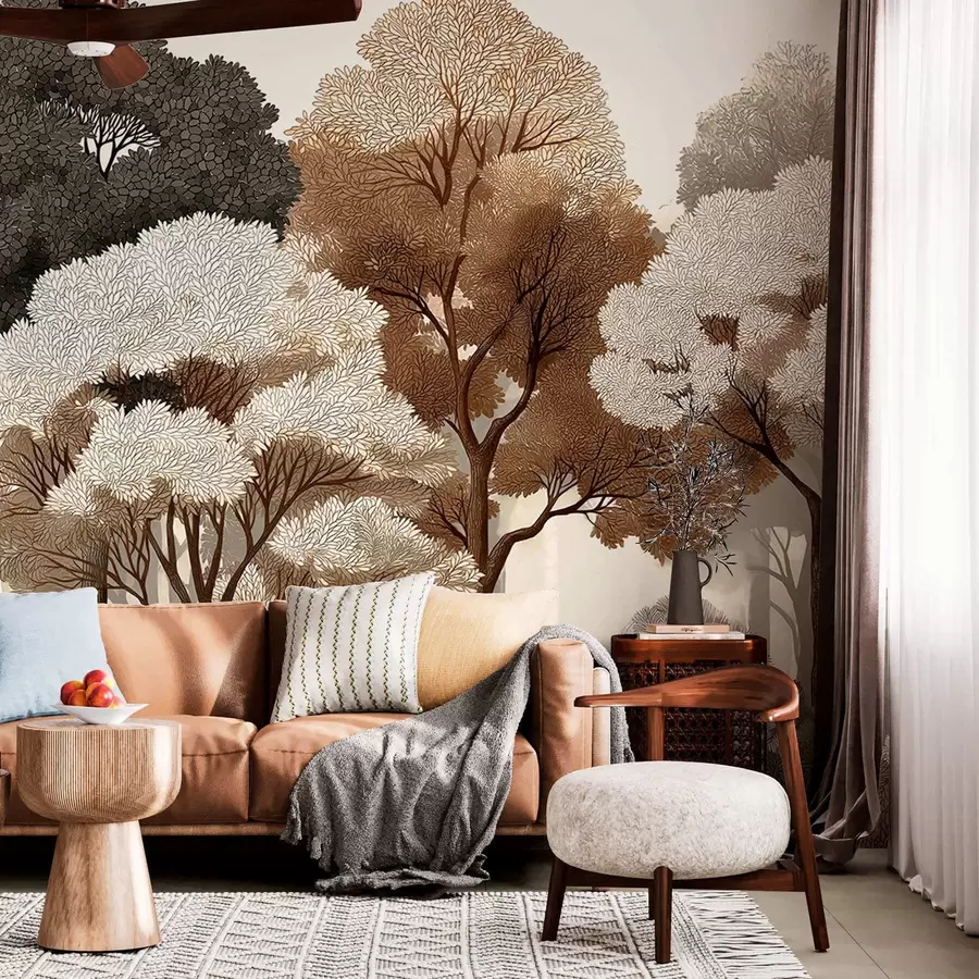 Wall Mural Photo Wallpaper Deciduous forest w05198v1