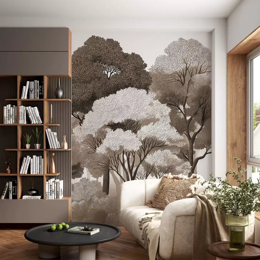 Wall Mural Photo Wallpaper Deciduous forest w05198v3