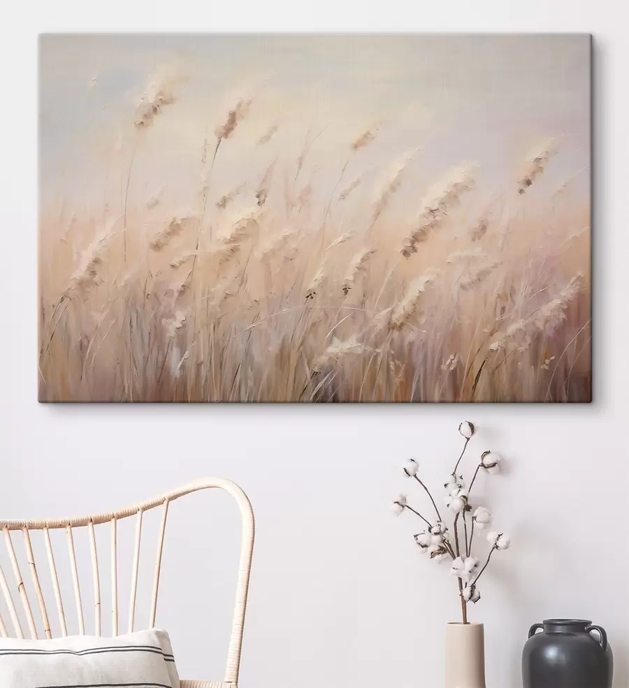 wall murals Spikelets, imitation oil painting s47889