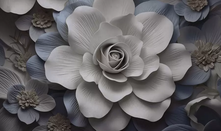 murais de parede Flor grande w09698