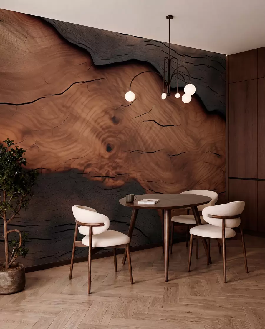 Wall Mural Photo Wallpaper Imitation of tree bark w09705