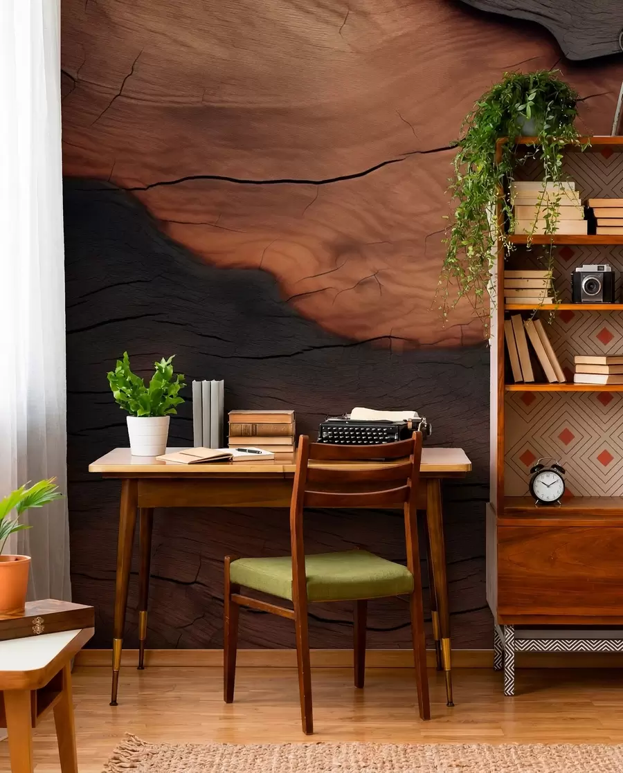 Wall Mural Photo Wallpaper Imitation of tree bark w09705