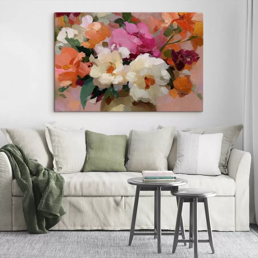 wall murals Abstract bouquet of flowers s47919