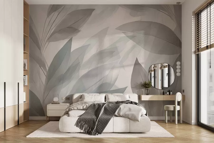 Wall Mural Photo Wallpaper Abstract leaves w05217