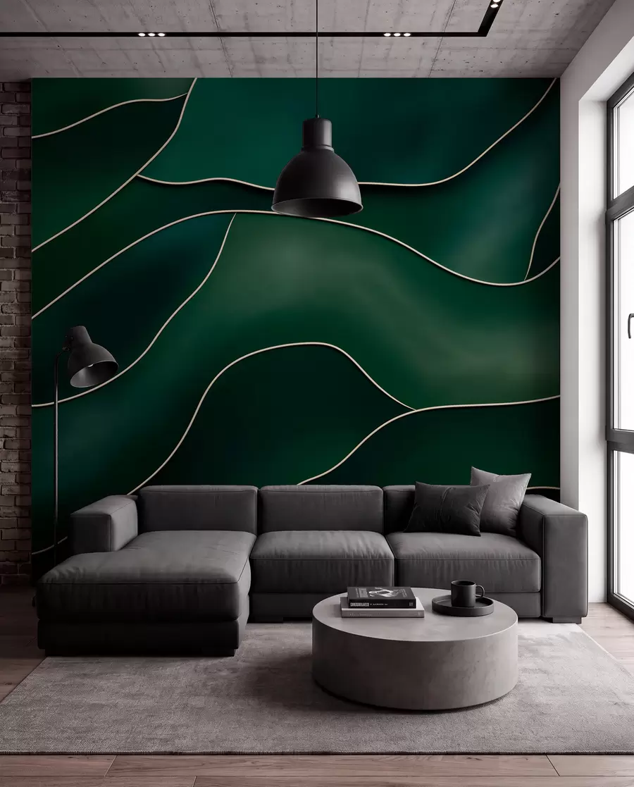 Wall Mural Photo Wallpaper Abstract lines w05218