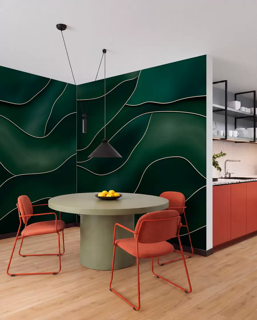 wall murals Abstract lines w05218