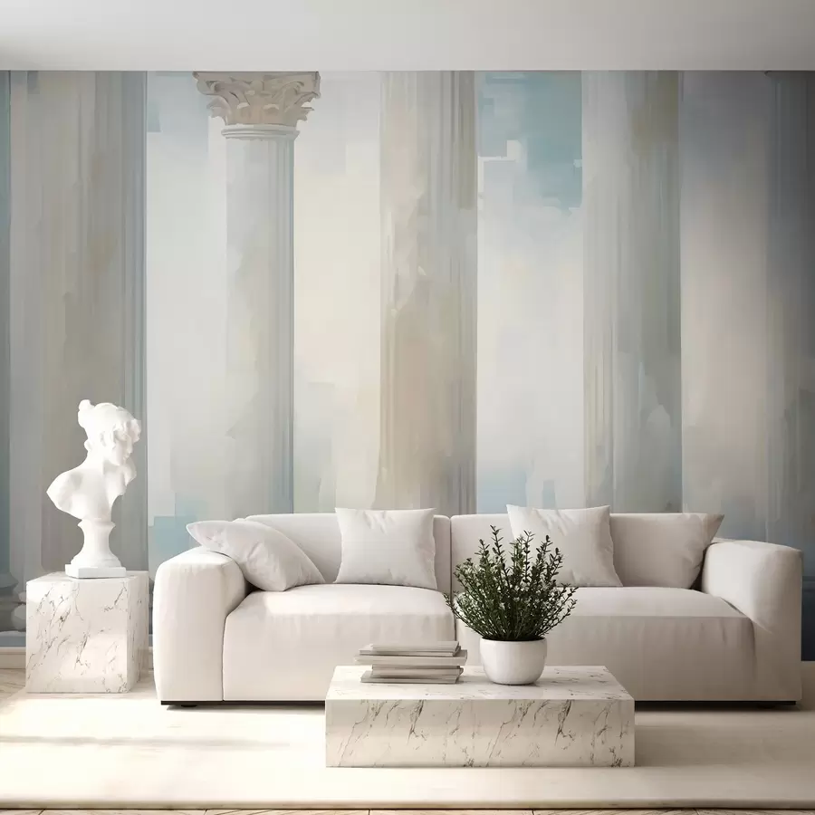 Wall Mural Photo Wallpaper Columns imitation of painting w05228