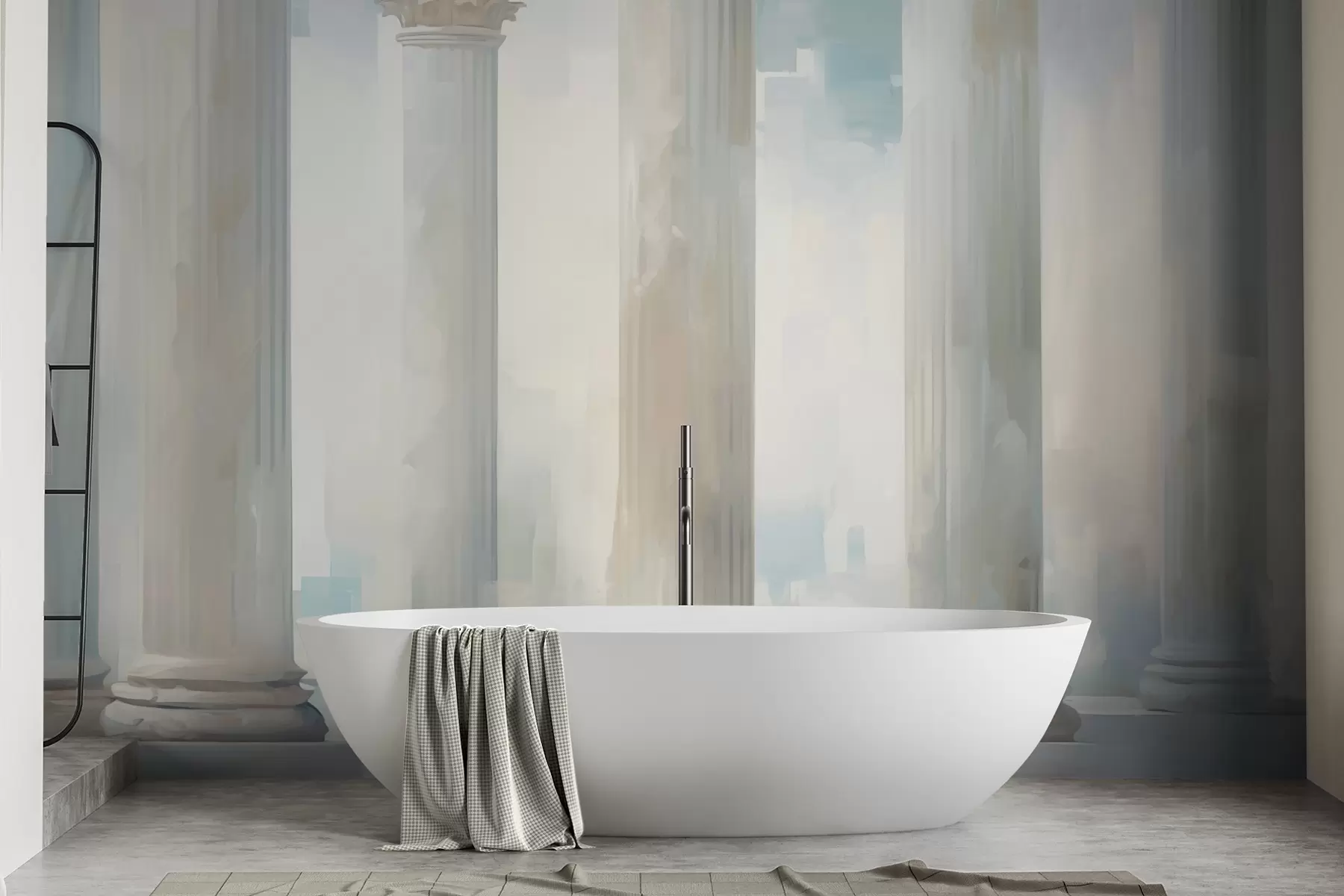 murales Columnas imitación pintura w05228