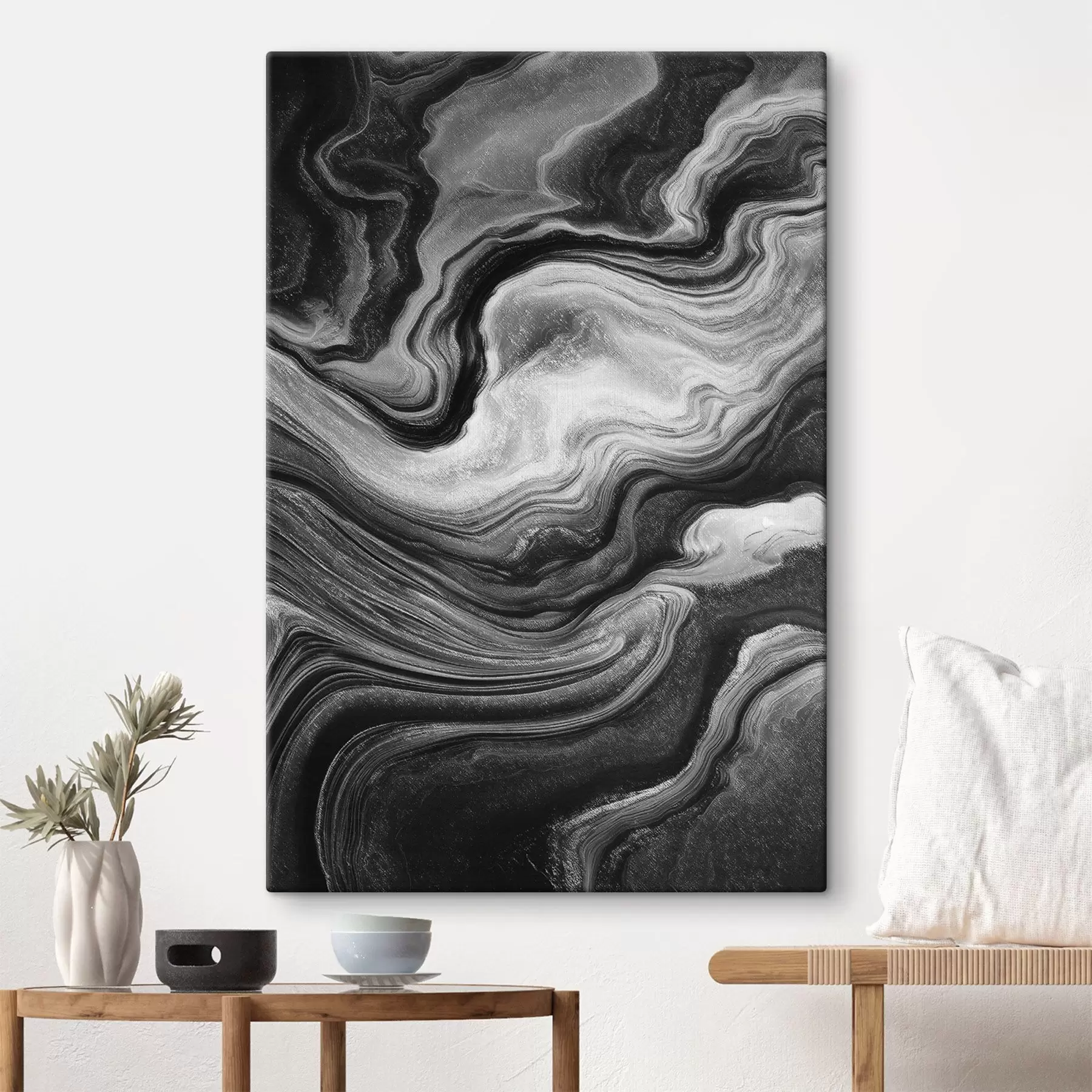 wall murals Fluid, paint smudges s48000