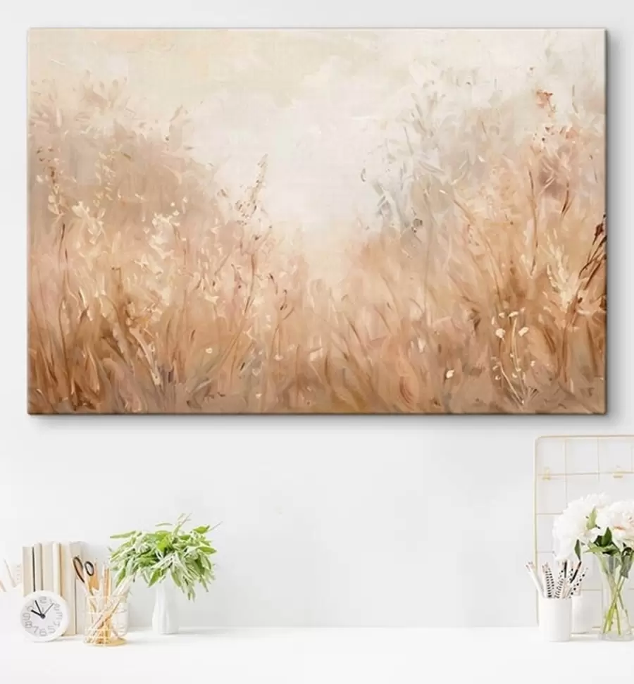 wall murals Variety of field plants, imitation oil painting s48005