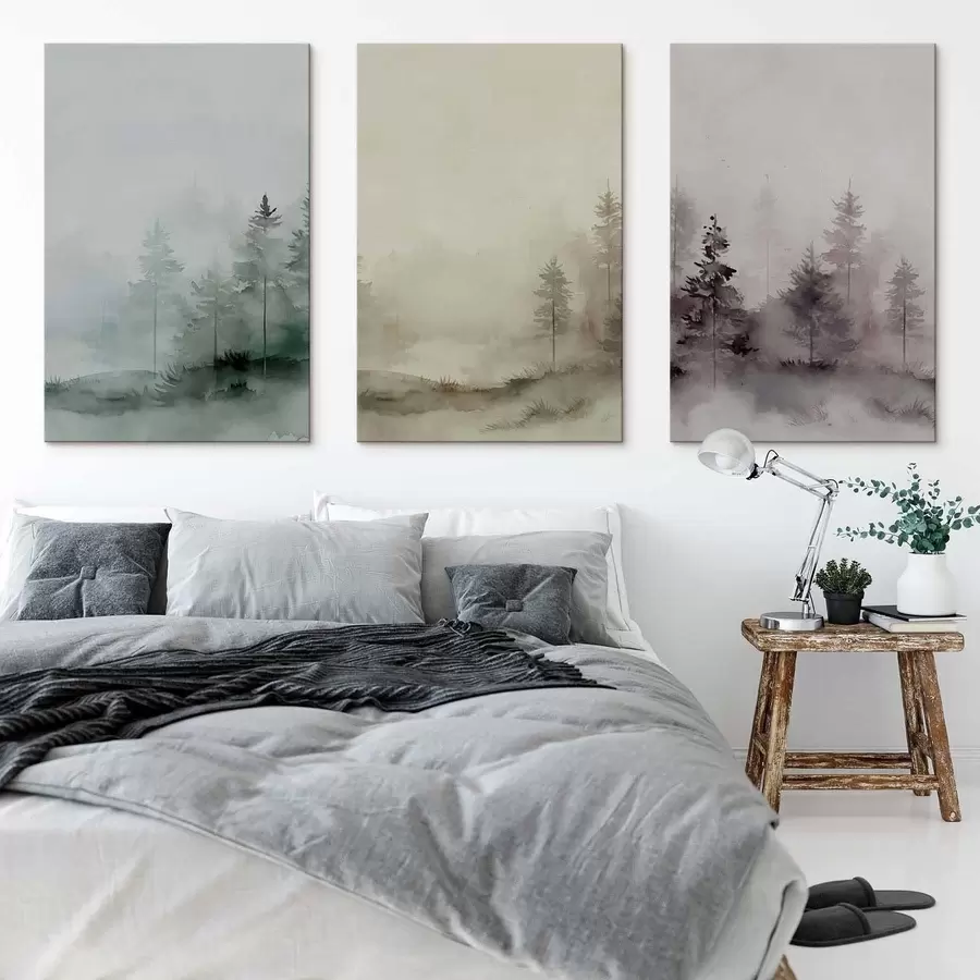 murales La diversidad de los bosques de coníferas m30044