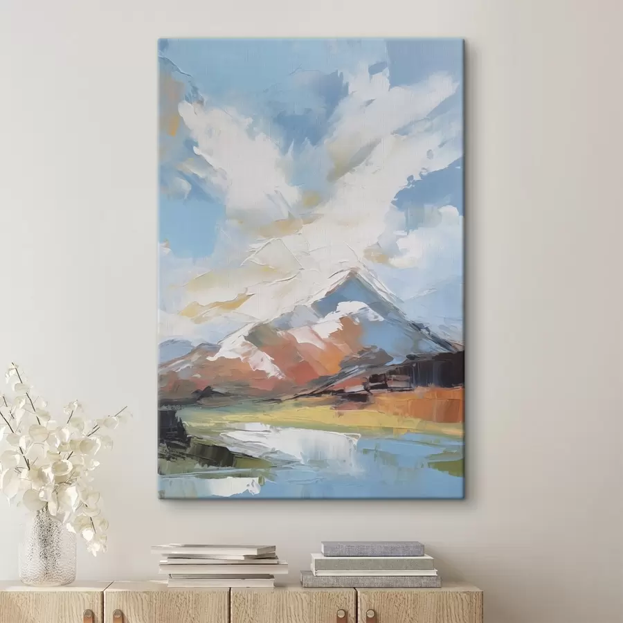 murales paisaje de montaña s48044