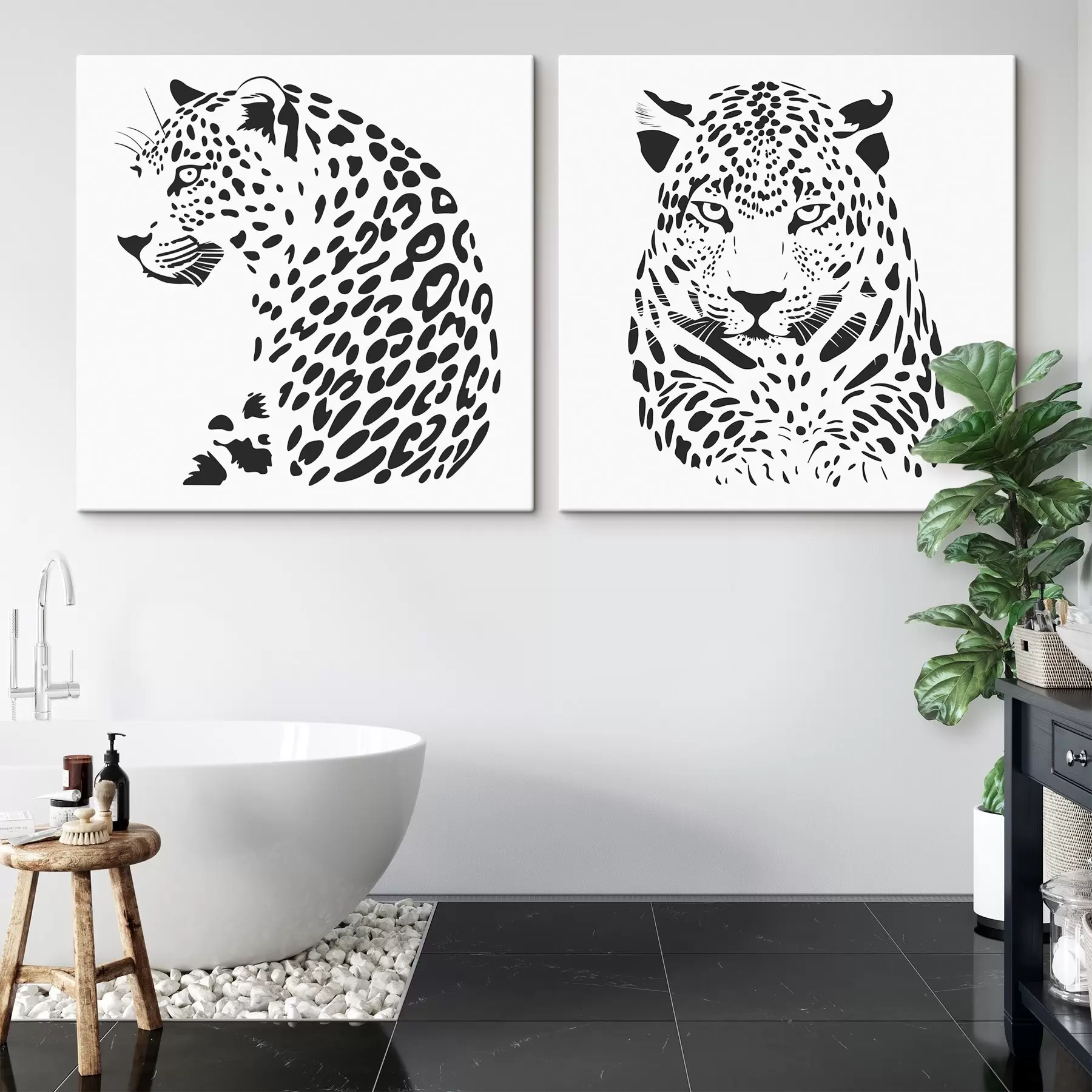 wall murals Leopard m30068