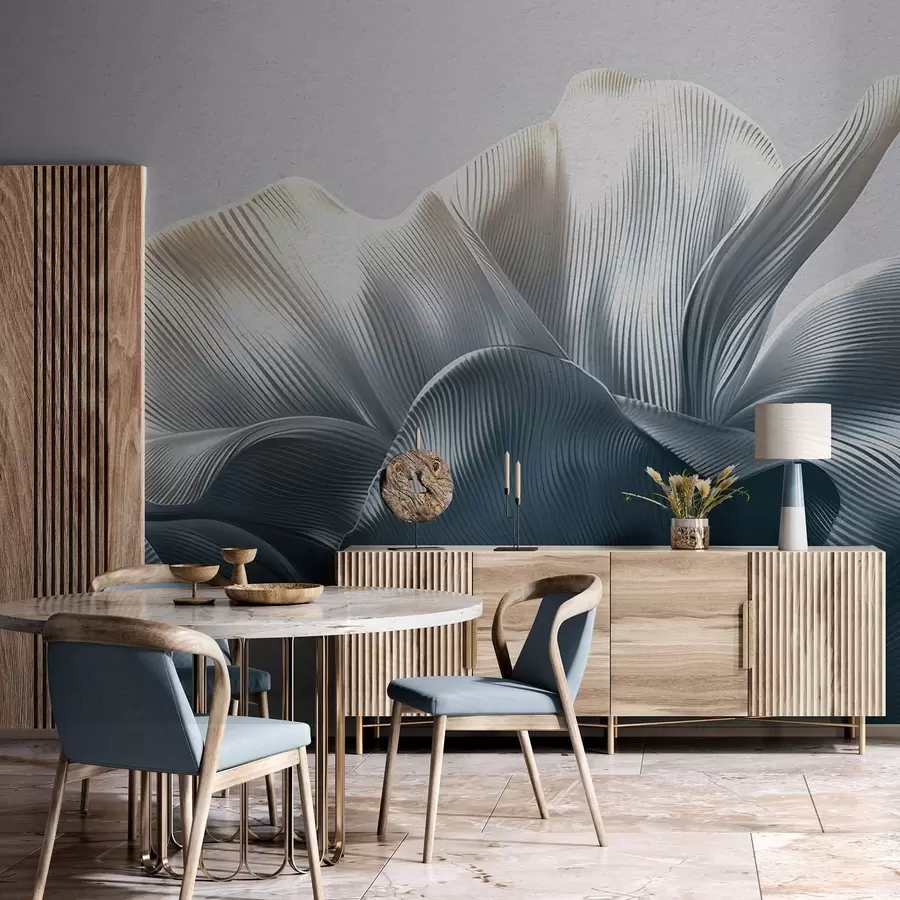 Wall Mural Photo Wallpaper Volumetric petals w05242