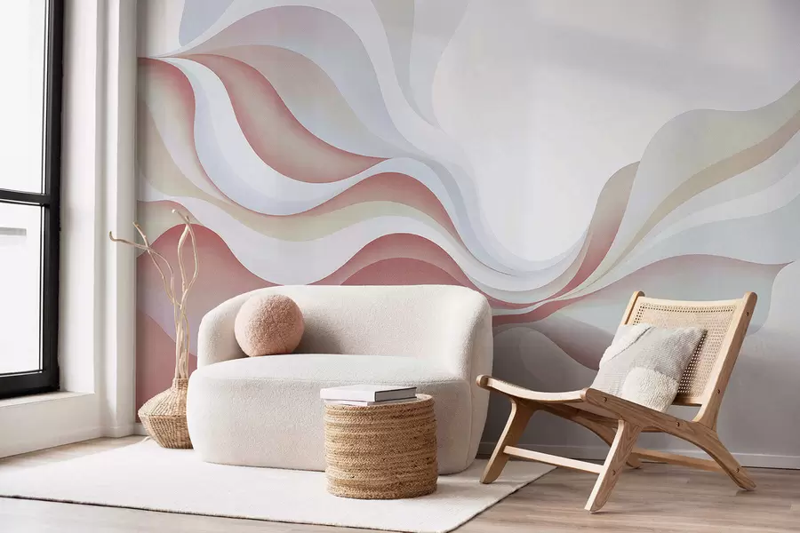 murales Ondas suaves y elegantes w05245