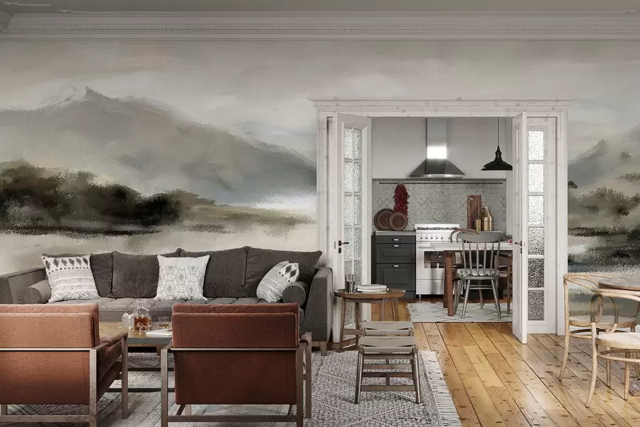 murales Montañas pintadas w05248