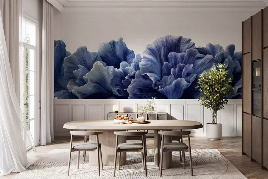 Wall Mural Photo Wallpaper Luxurious curves of petals w05249