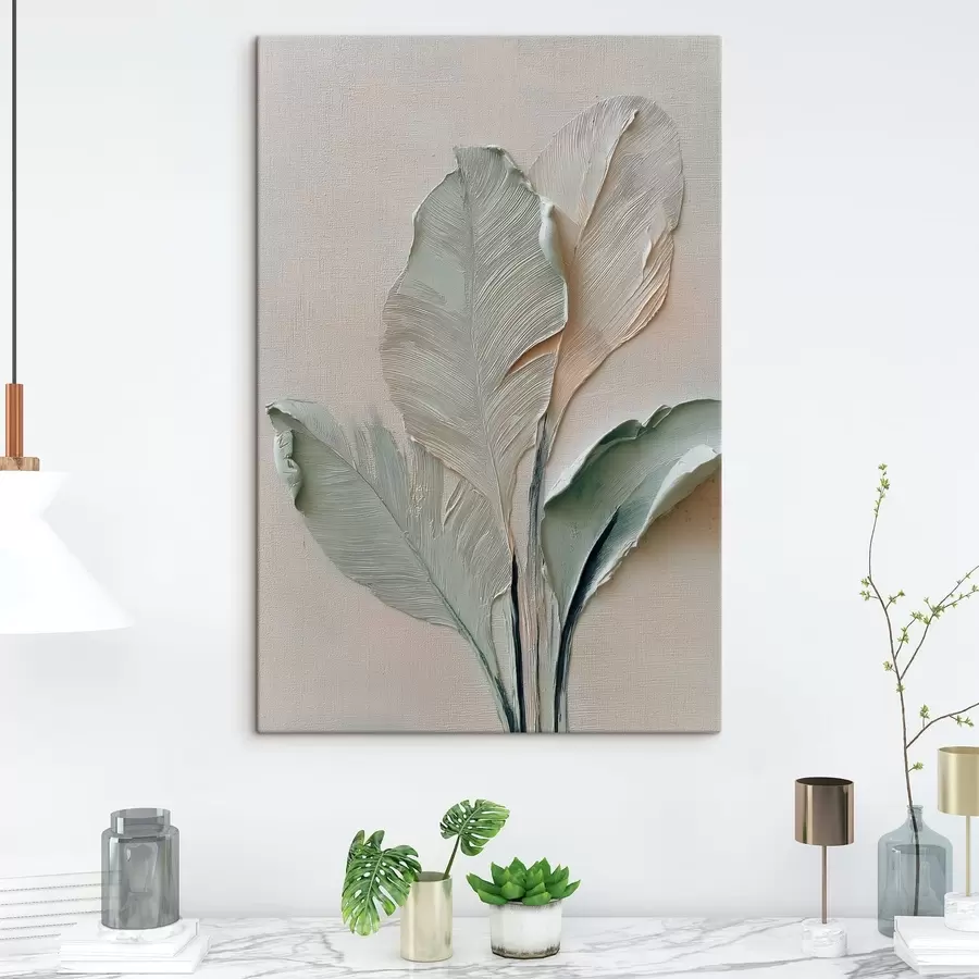 murales Hojas abstractas s48130