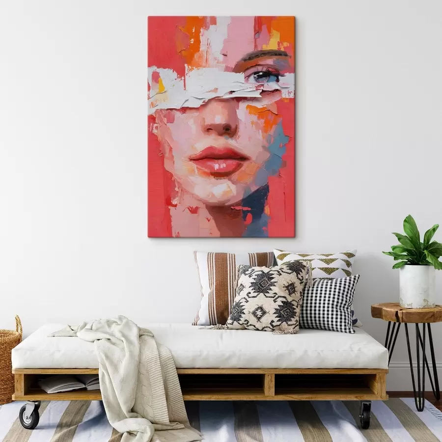 wall murals Abstract portrait s48142