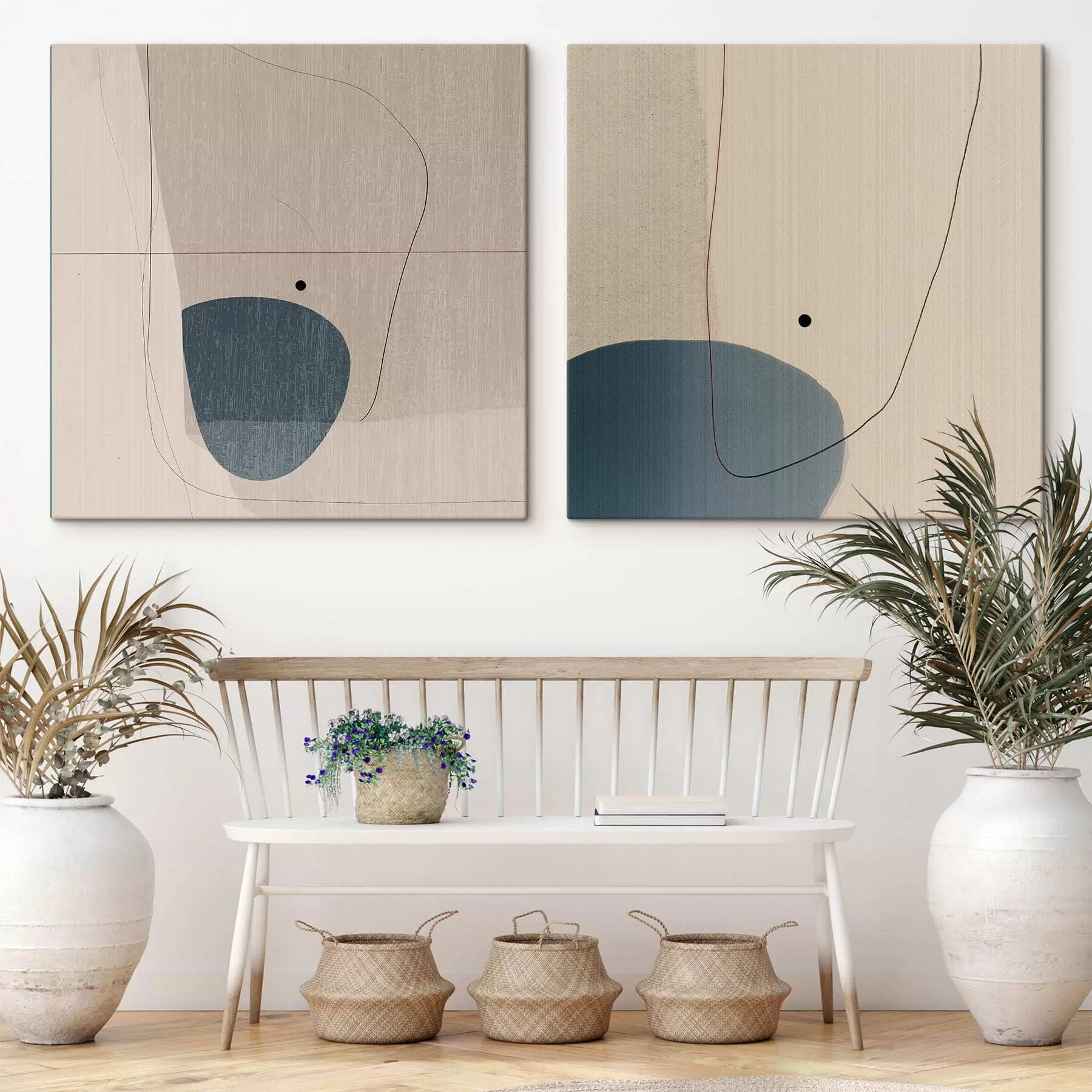 wall murals Minimalist Abstract with Line m30082