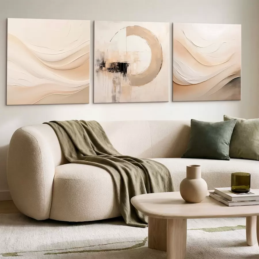 wall murals Abstract composition with central circle m30103