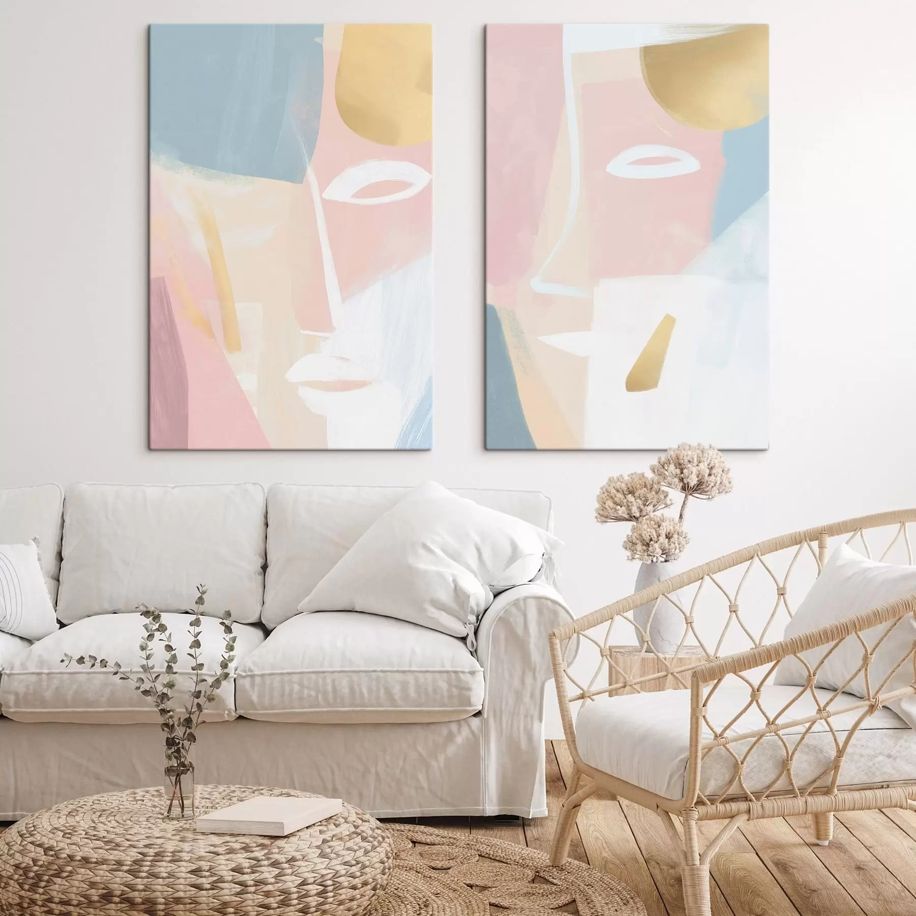 murales Caras abstractas m30063