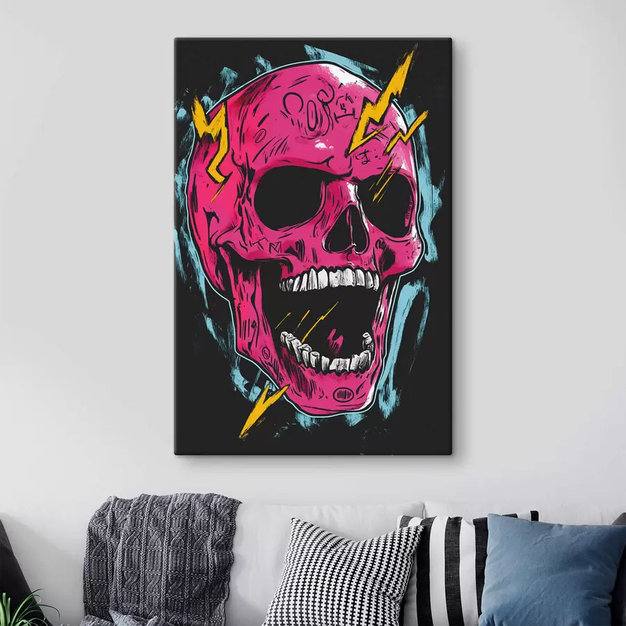 murales Cráneo abstracto s47780