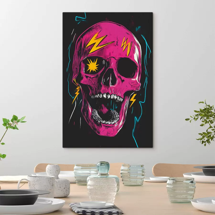 murales Cráneo abstracto s47781