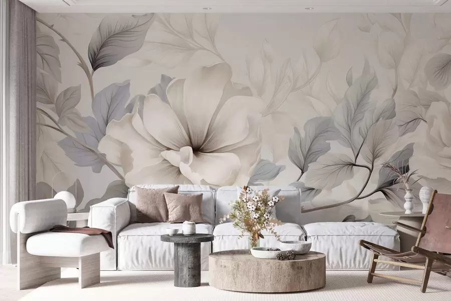 Wall Mural Photo Wallpaper Fantasy flowers w05291