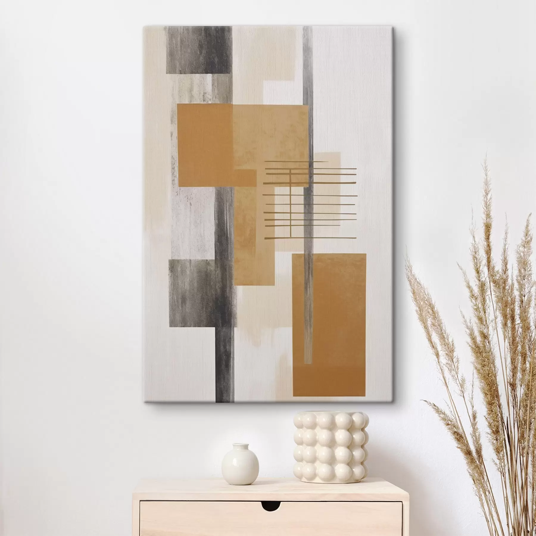 wall murals Abstraction with imitation of worn texture s48159